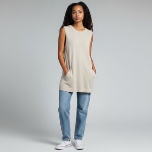 Banana Republic‎ Cream Sweater Dress/Tunic M